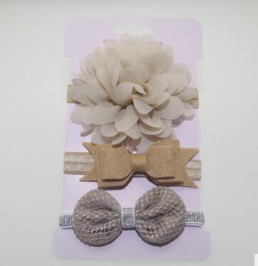 3-Piece Baby Flower Headband Set