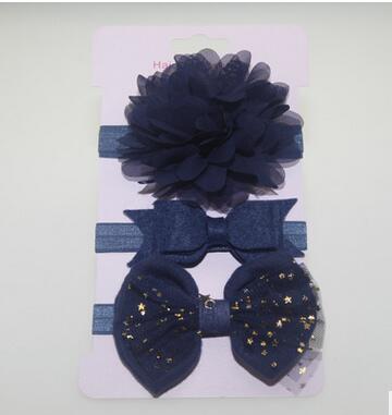 3-Piece Baby Flower Headband Set