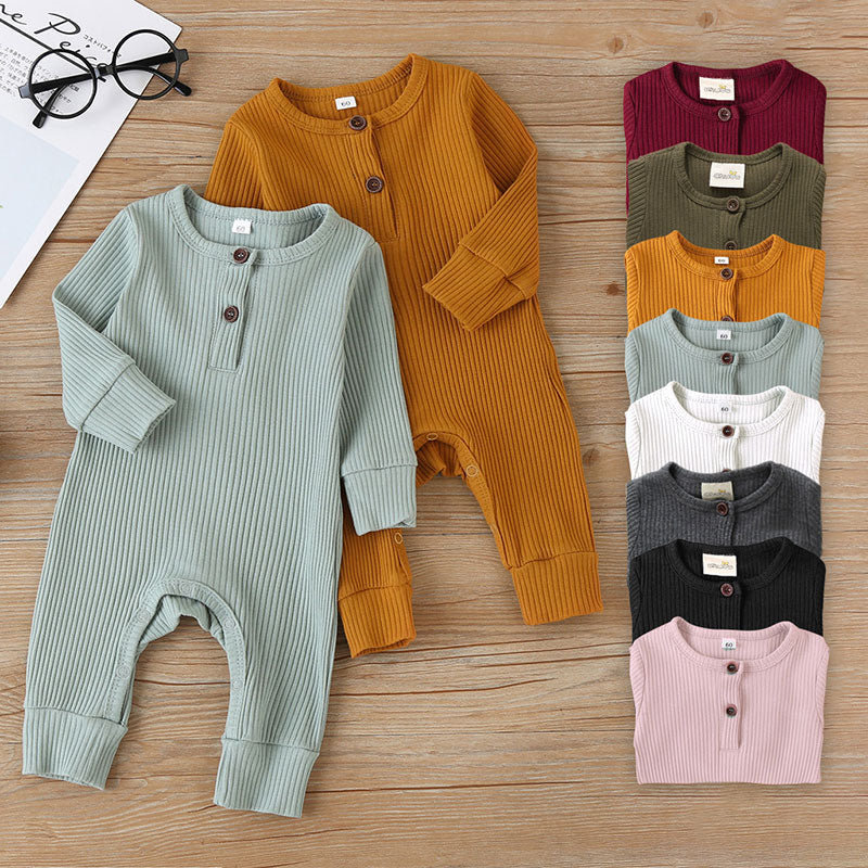 Long Sleeve Cotton Baby Romper