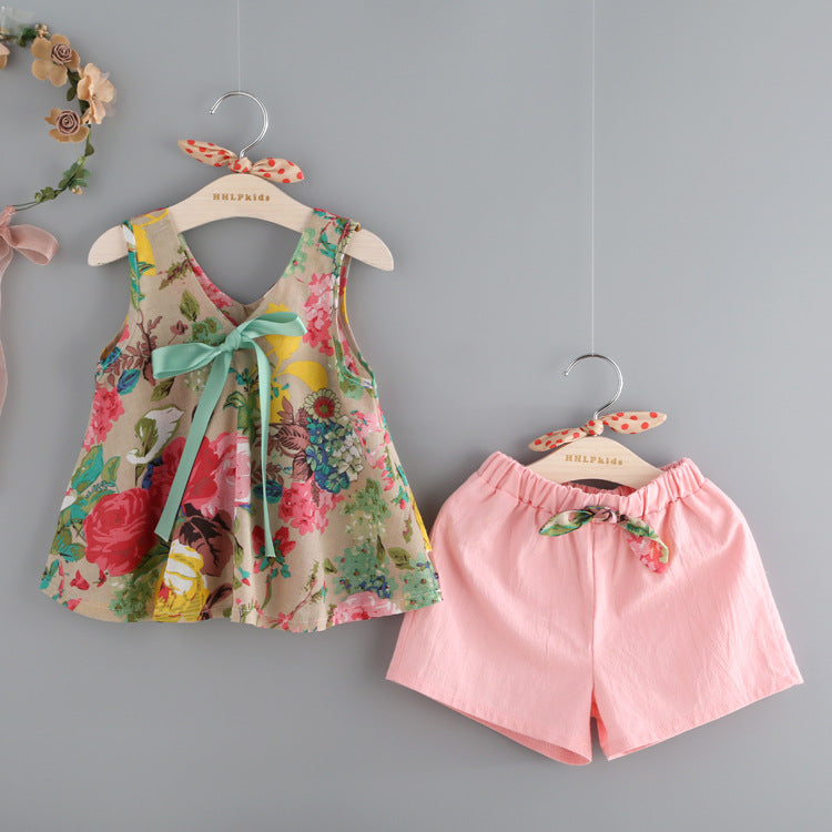 Toddler Girls Floral 2-Piece Set