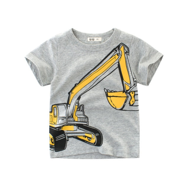 Boys Short Sleeve Cotton T-Shirt