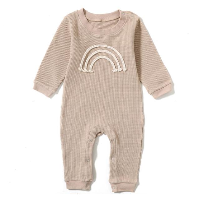 Baby Long Sleeve Rainbow Rompers