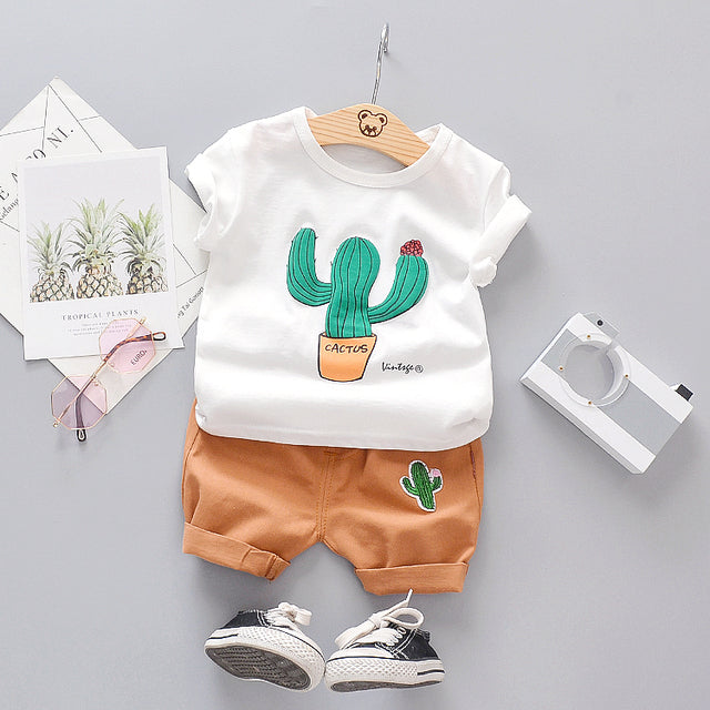 baby boy cactus shirt